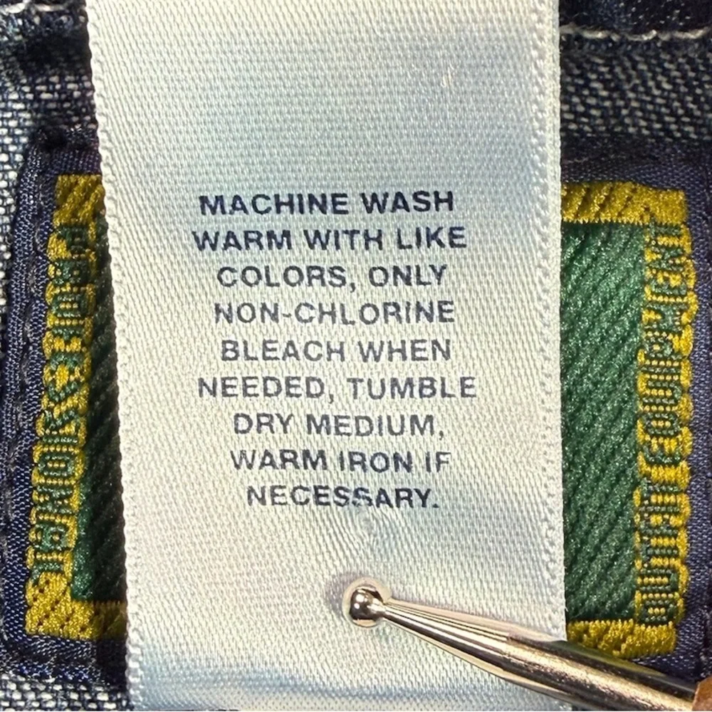 BABY GAP Classic Vintage Y2K 00s Newborn Dark Wash Denim Jean‎ Jacket Casual